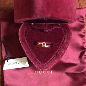 Gucci Jewelry - Gucci Running GG Ring In Yellow Gold size 6.25 Gucci Jewelry - Gucci Running GG Ring In Yellow Gold size 6.25